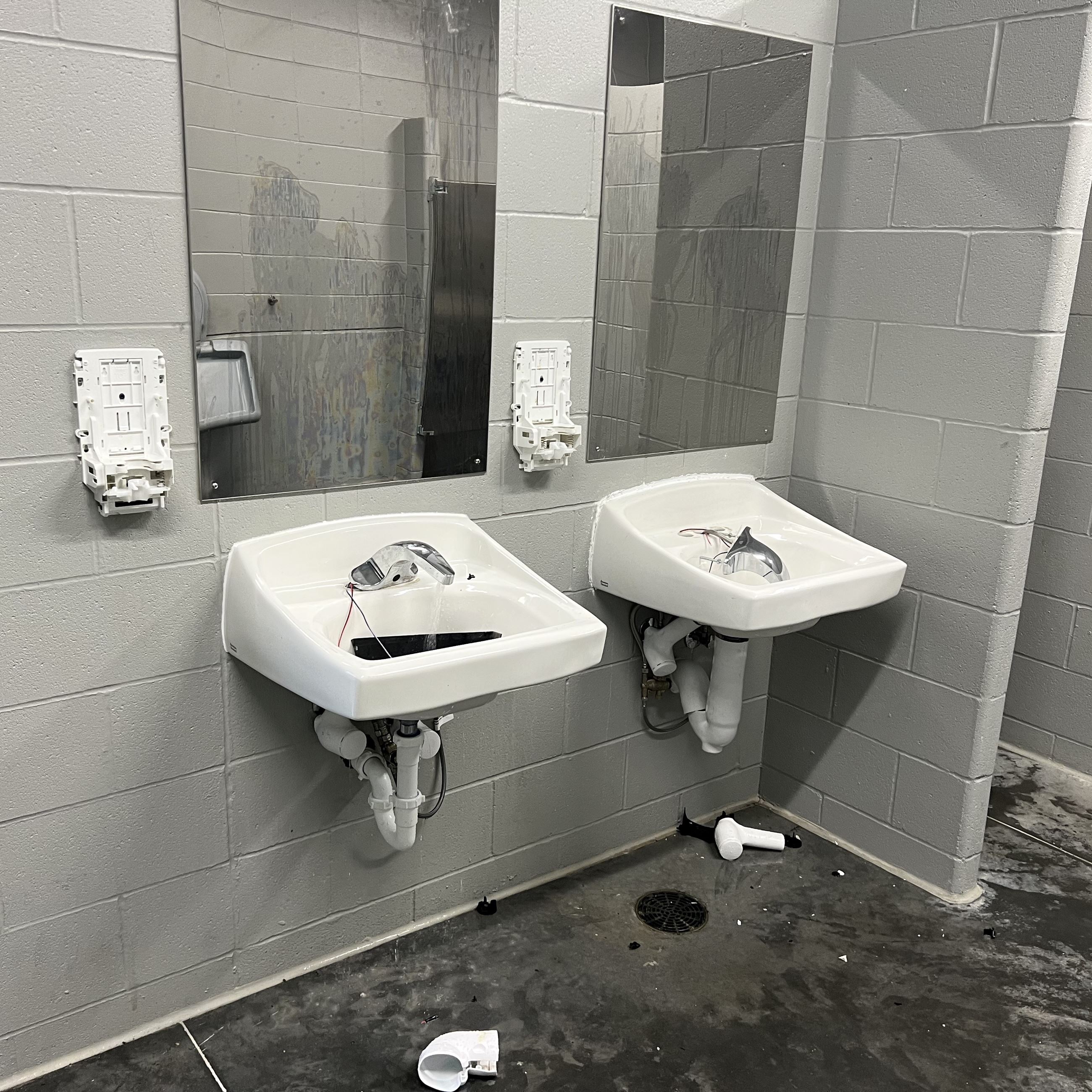 Photo - 2025 July - Lock 9 restroom vandalism