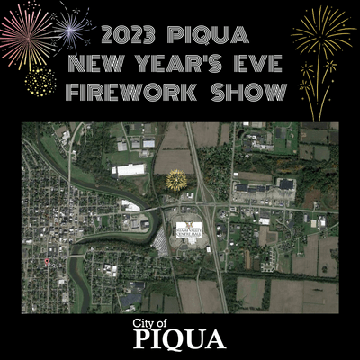 2023 Piqua New Years Eve Fireworks Show
